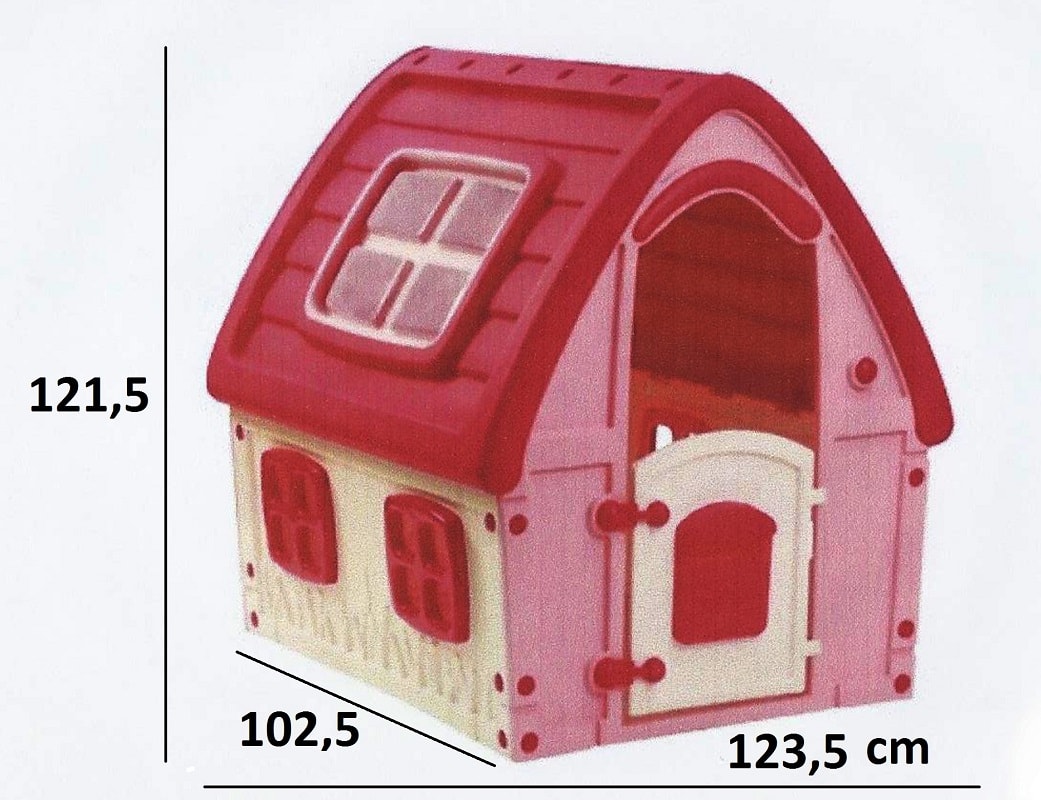 Casetta da Esterno 121cm Fairy House Rosa | LGV Shopping