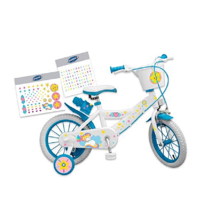 Bici Bicicletta Per Bambini Bye Misura 16'' Adatta Eta' 5-8 Anni .