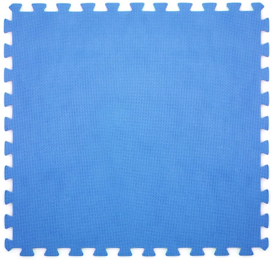 6x Tappetino Antiscivolo Blu per Fondo Piscina Tappeto Puzzle 60x60cm.