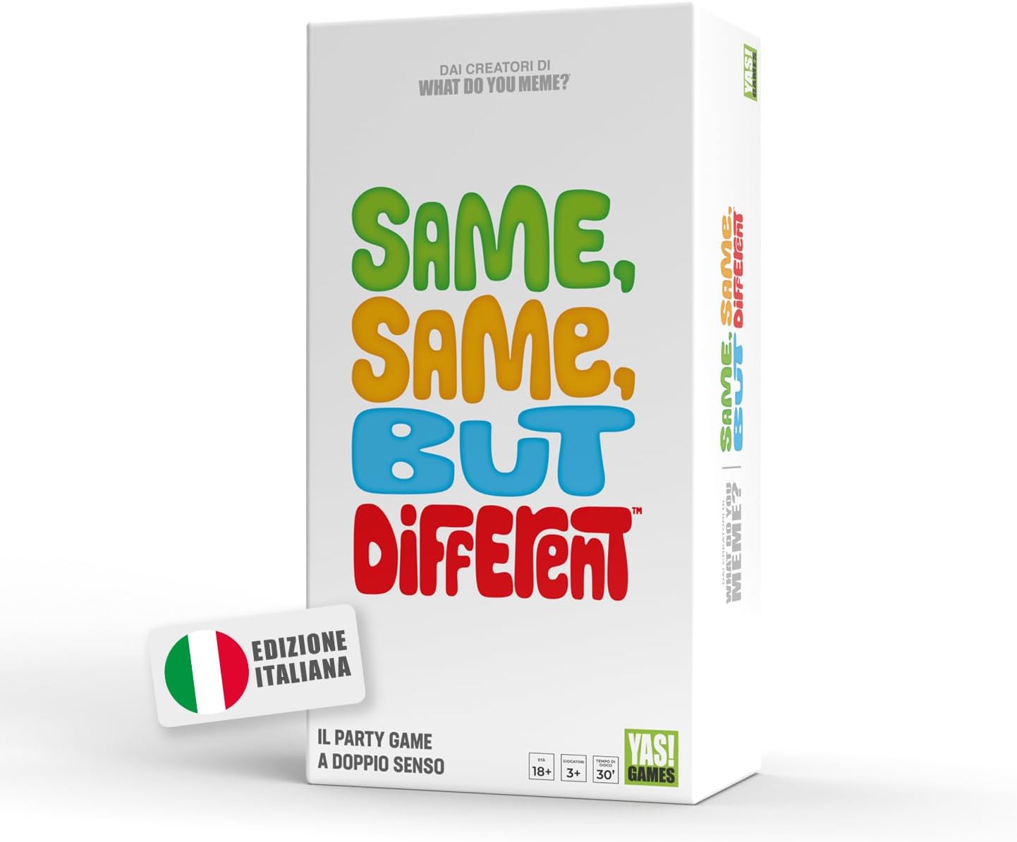 YAS Games Same Same But Different Party Game a Doppio Senso in Italiano.