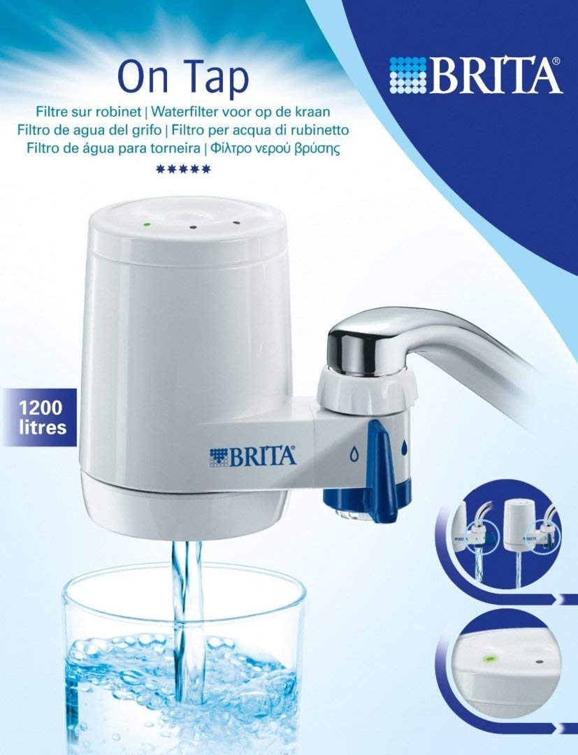 Brita On Tap Sistema filtrante acqua per rubinetto filtro Refill 1200L  colore Bianco - Casalinghi gasatori e filtraggio acqua - ClickForShop