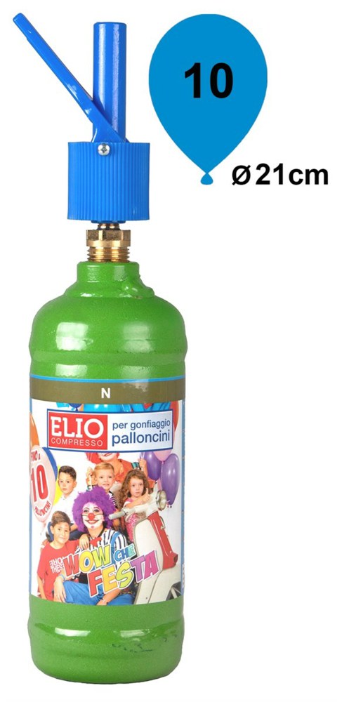 Kit Bombola Gas Elio Compreso Di 10 Palloncini | LGV Shopping