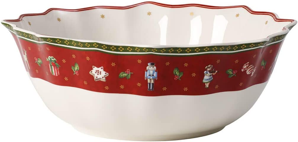Villeroy & Boch Ciotola insalatiera in porcellana 25cm tema natalizio natale.