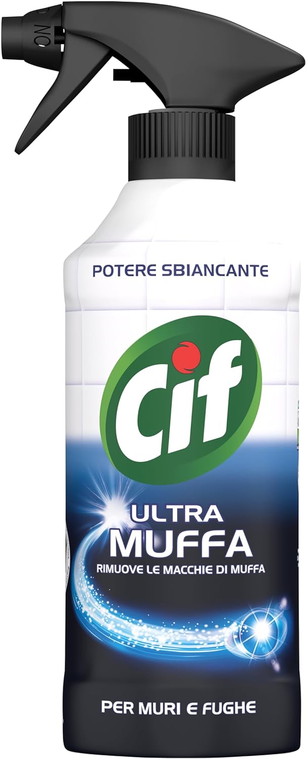 Cif Ultra Muffa Spray Antimuffa Formato 500 ml Spray Detergente 568947.