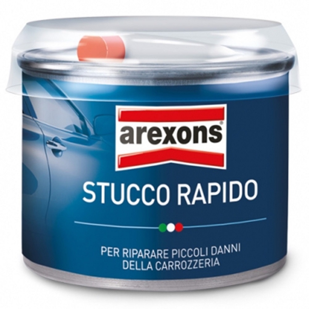 Arexons Stucco Rapido Per Riparare Piccoli Danni Carrozzeria Auto 200ML.