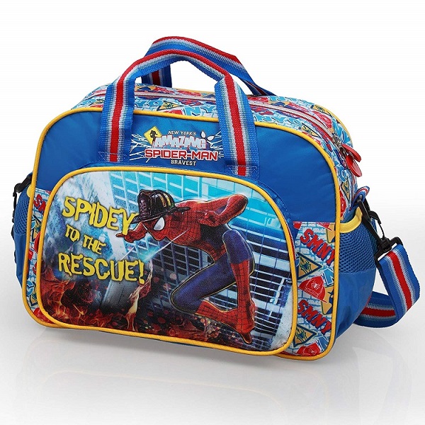 Borsa Borsone Termico con Tracolla Marvel Spiderman Scuola Palestra da Viaggio.