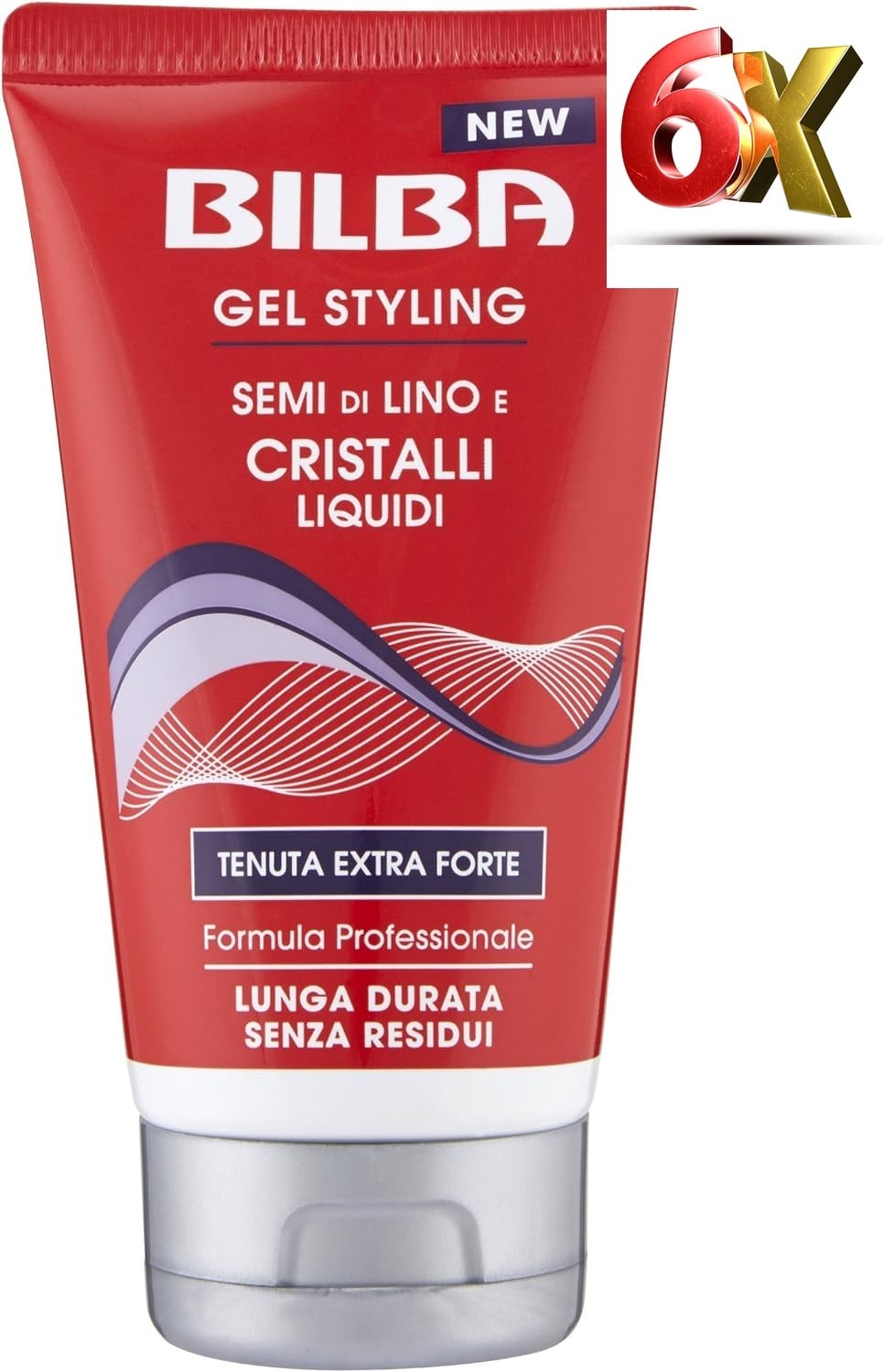 6 Pezzi Bilba Gel 150 Extraforte Semi Lino & Cristalli Tenuta Extra Forte 021691.