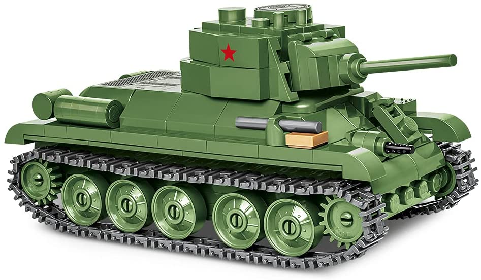 Cobi Set Costruzioni 260pz Veicolo Militare Carro Armato T-34/76 Scala 1:48.