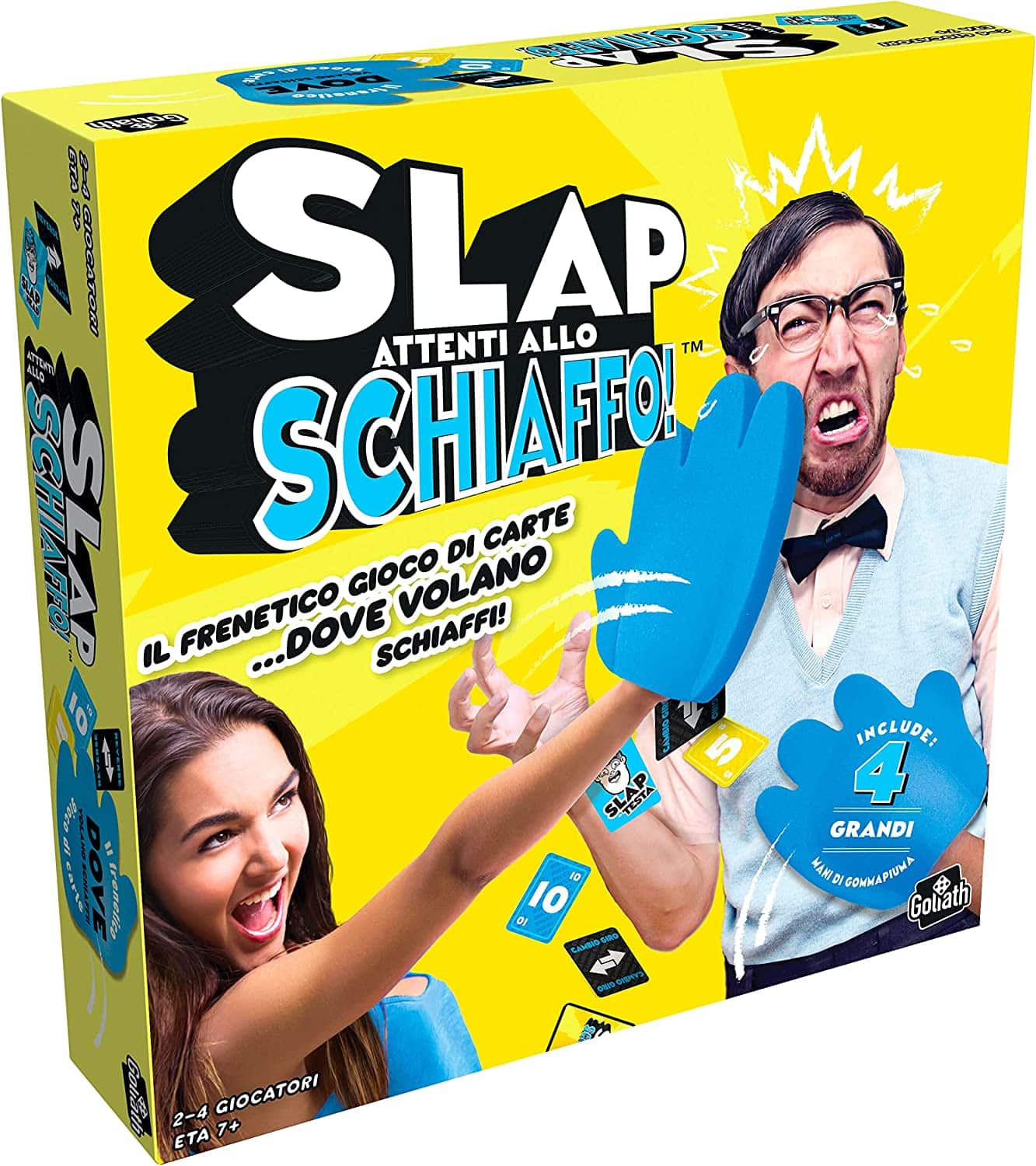 Slap Attenti allo Schiaffo Gioco Divertente per Bambini e Bambine Party Game 7+.