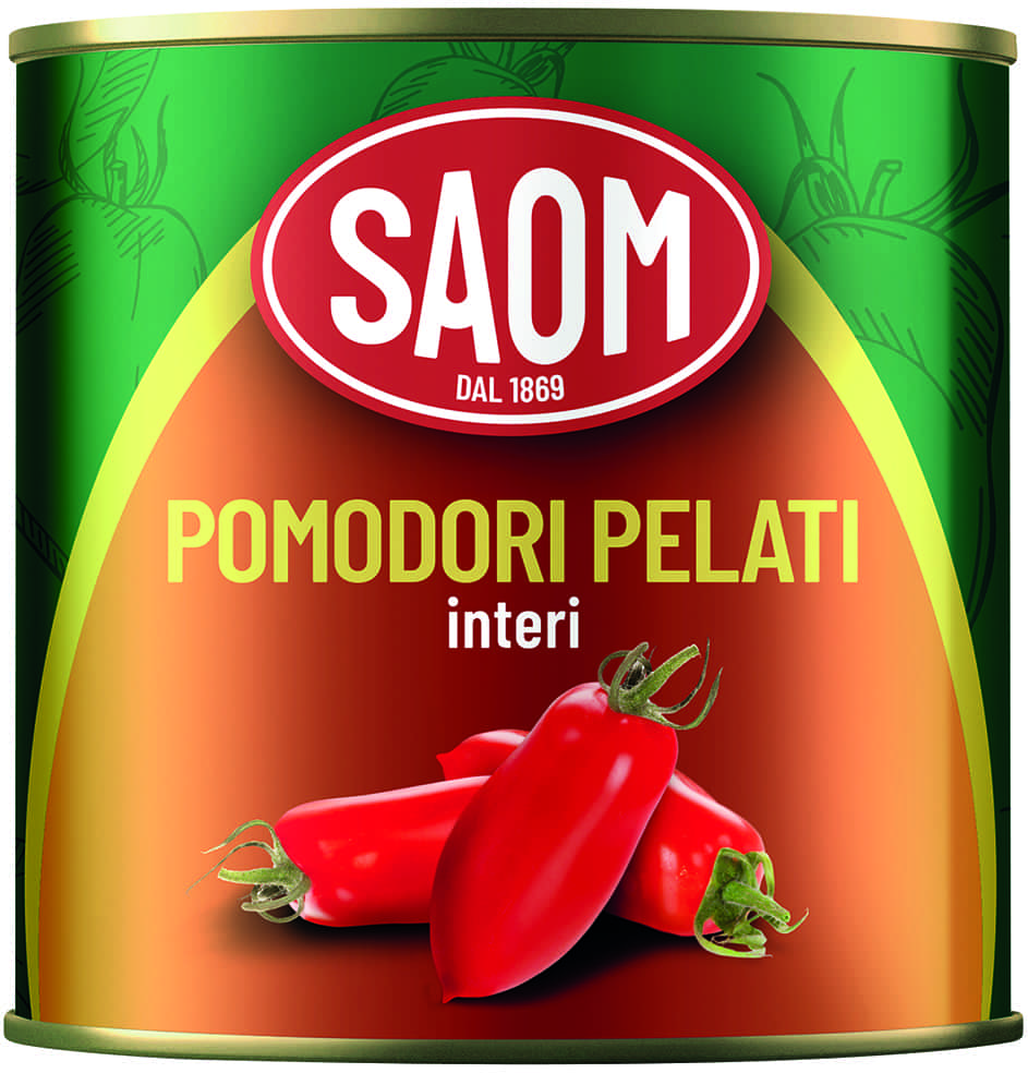 6x Saom Pomodori Pelati Interi 2,55kg Pomodori Italiani Lattine 6x2,55kg.