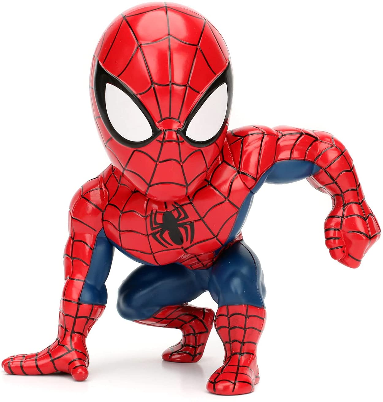 Marvel Personaggio Spider-Man cm 15 Modellino Die-Cast in Metallo Anni 8+.